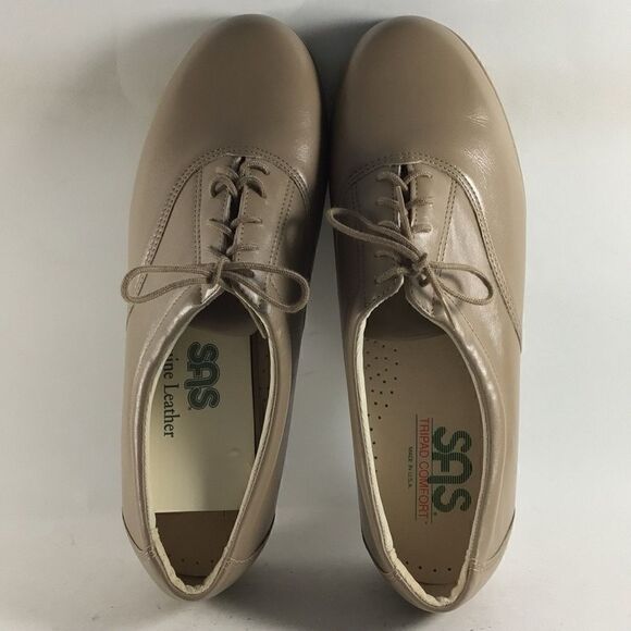 SAS Whisper tripad comfort shoes lace up sneakers brown size 9.5 wide - Picture 5 of 8